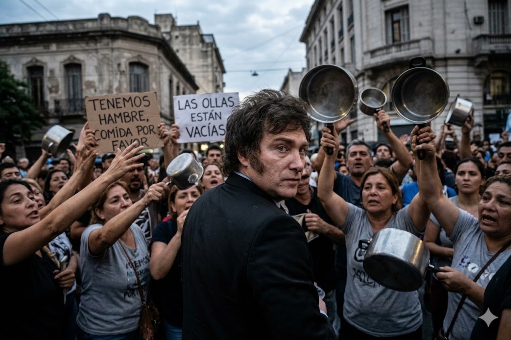El default de las cacerolas