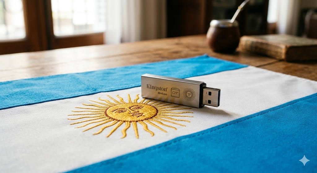 El pendrive para boludos.
