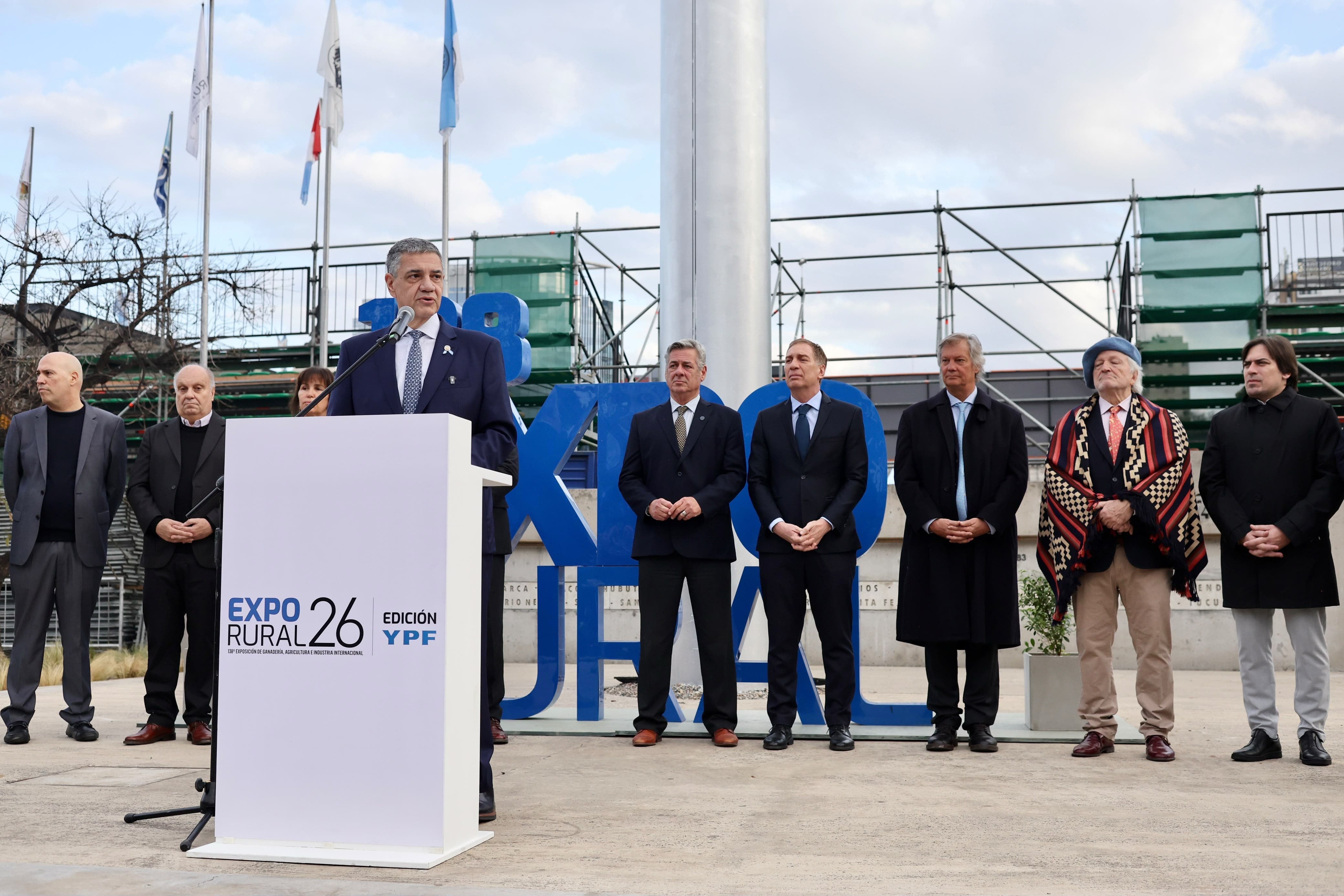 Jorge Macri inauguró la Exposición Rural